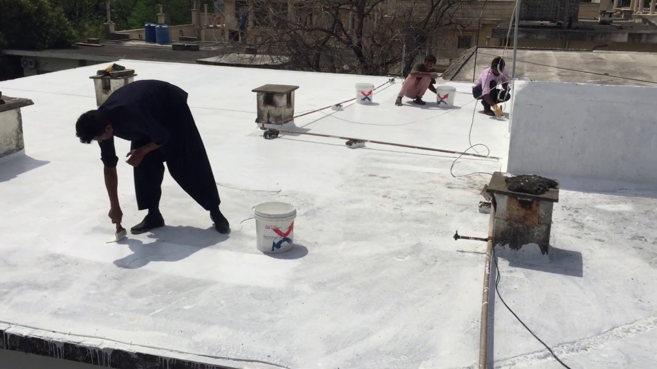 Apply thermal heat proof coating 