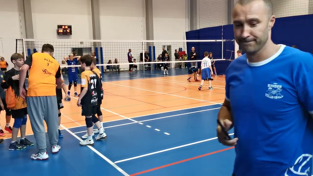Saska Warszawa - UKS KINDER VOLLEYBALL mecz2