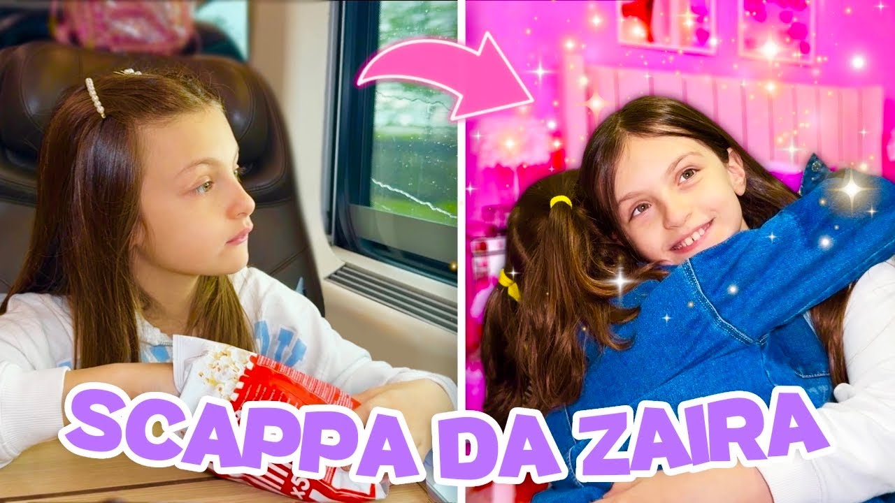 LUDO SCAPPA di CASA PRENDE il TRENO e VA a VIVERE da Zaira a NAPOLI •Ep 12•