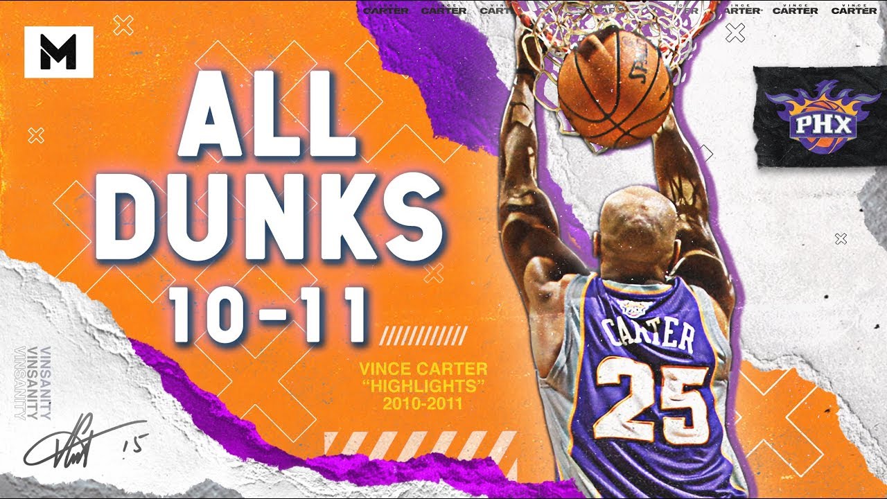 Vince Carter ALL DUNKS From 2010-11 NBA Season!