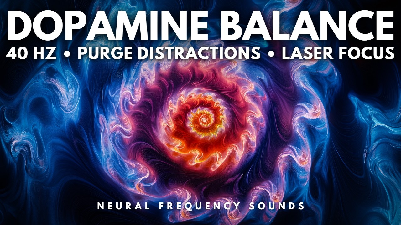 40 Hz 🧠 Brainwave Boost ⚡️ Activate Laser Focus & Peak Productivity | Study / Work Music