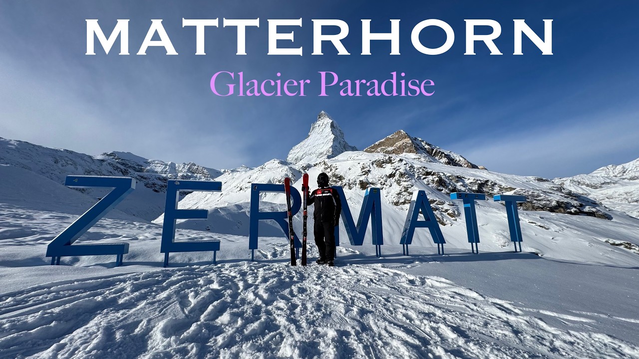 Zermatt (Pt.3) - Matterhorn Glacier Paradise (4K)