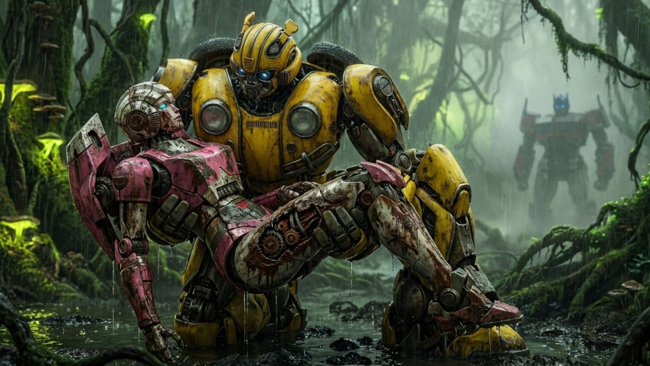 Bumblebee Restoring Abandoned Arcee (Amazon Jungle Found): 3000 Hours in 17 Minutes | ASMR