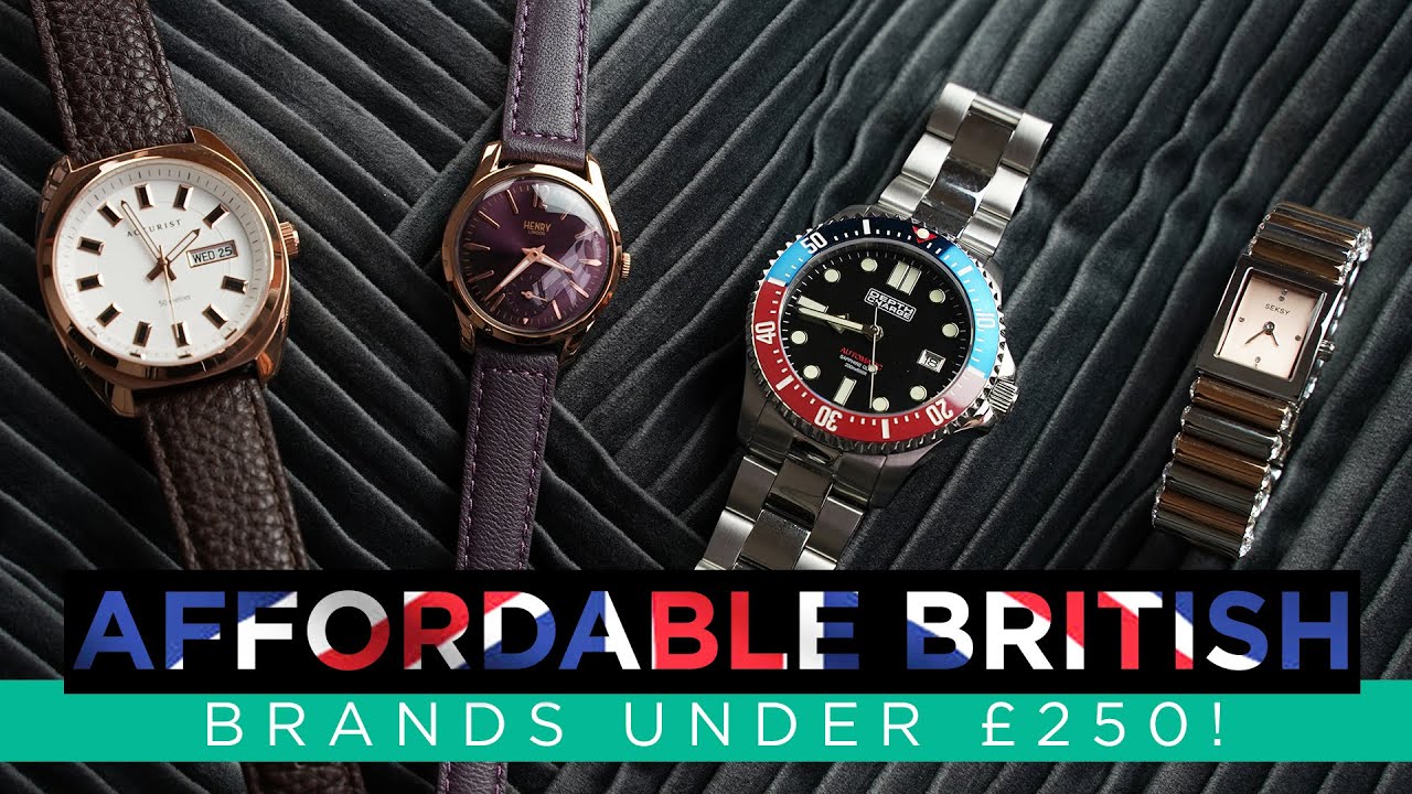 Affordable British Watch Brands | Under £250!