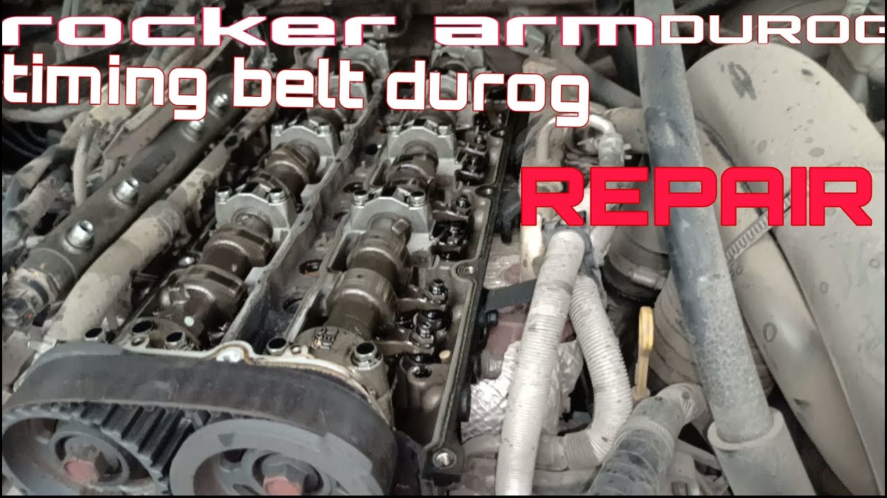 ENGINE WON'T START ||ROCKER ARM BROKEN||TIMING BELT BROKEN