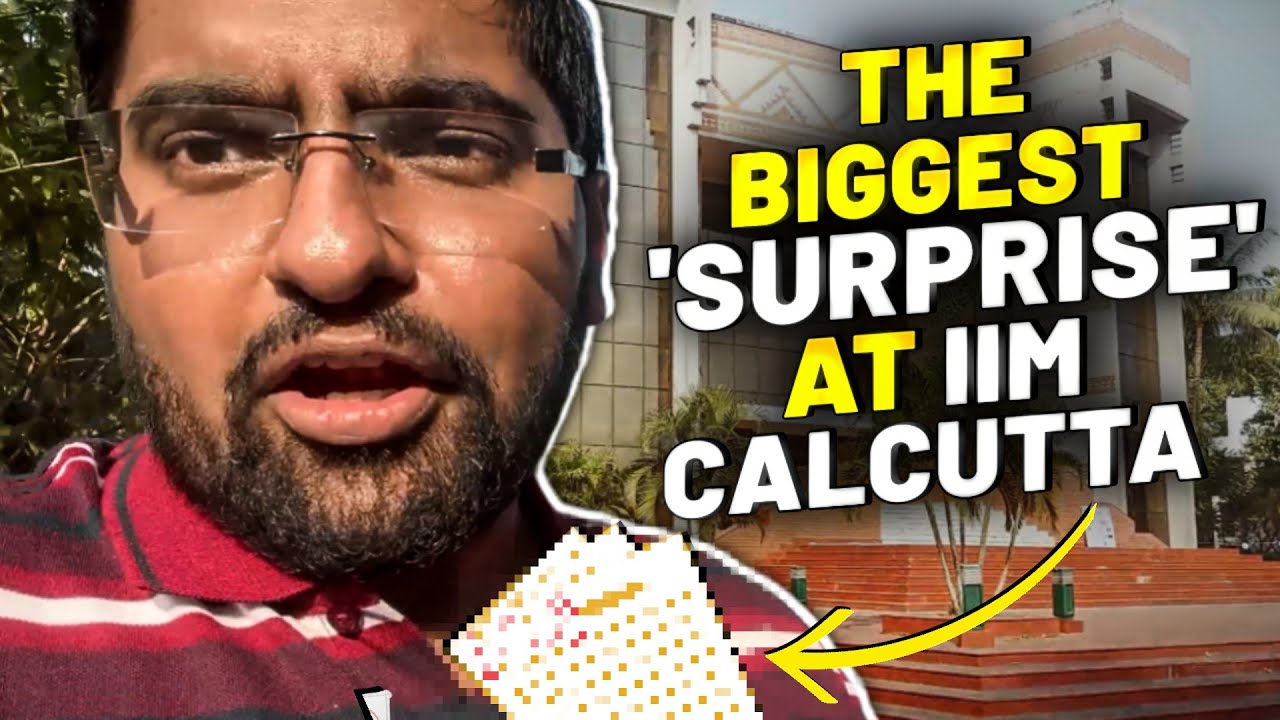 [IIM Vlog 34] No quizzes at IIM Calcutta? | Academic Life at IIM Calcutta