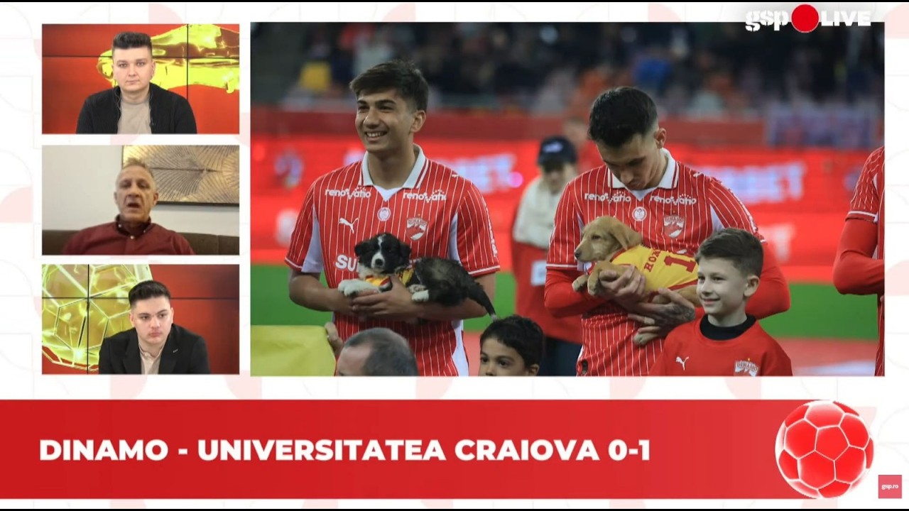 Dinamo, serie dezastruoasă + Craiova pe 1 + Diseară sunt CFR - Rapid și FCSB - UTA | GSP Live
