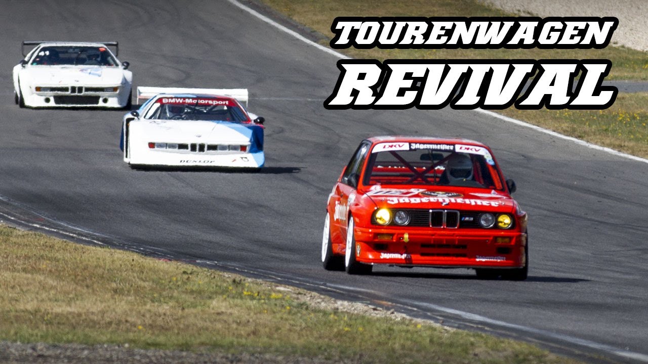 M1 Procar, 155 ti DTM, RX-3, A4 DTM, e9 csl, ... Tourenwagen Revival (Oldtimer GP 2018 )