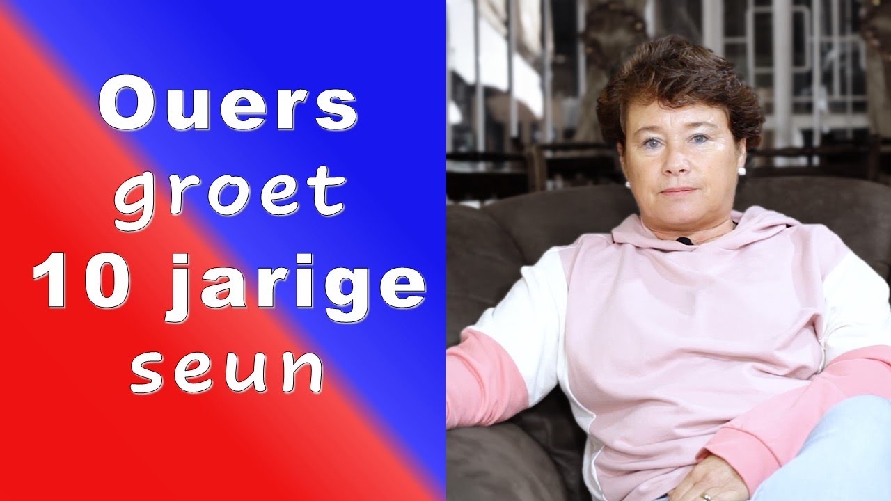 Ouers groet 10 jarige seun
