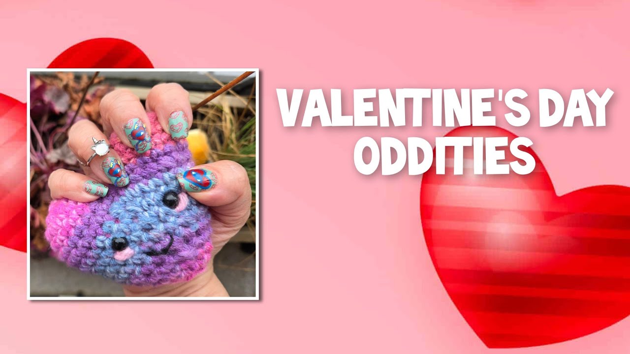 Valentine's Day Oddities  / Reverse Stamping 