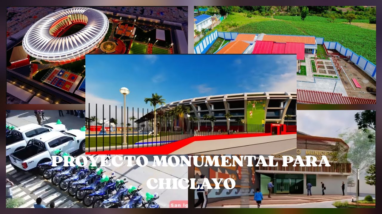 Lambayeque es deporte, proyecto Estadio Elías Aguirre, Coliseo Municipal de Ferreñafe. Jaén es Agro.