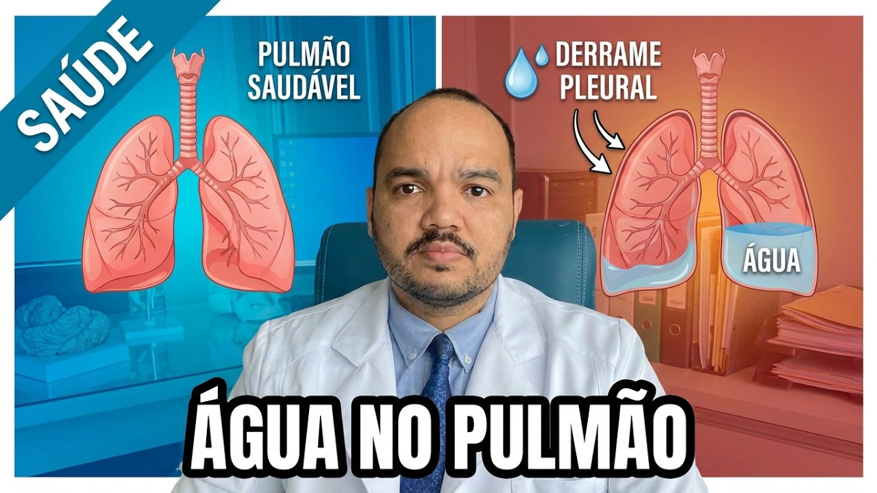 &Aacute;gua no pulm&atilde;o? Entenda o que &eacute; o derrame pleural e como trat&aacute;-lo