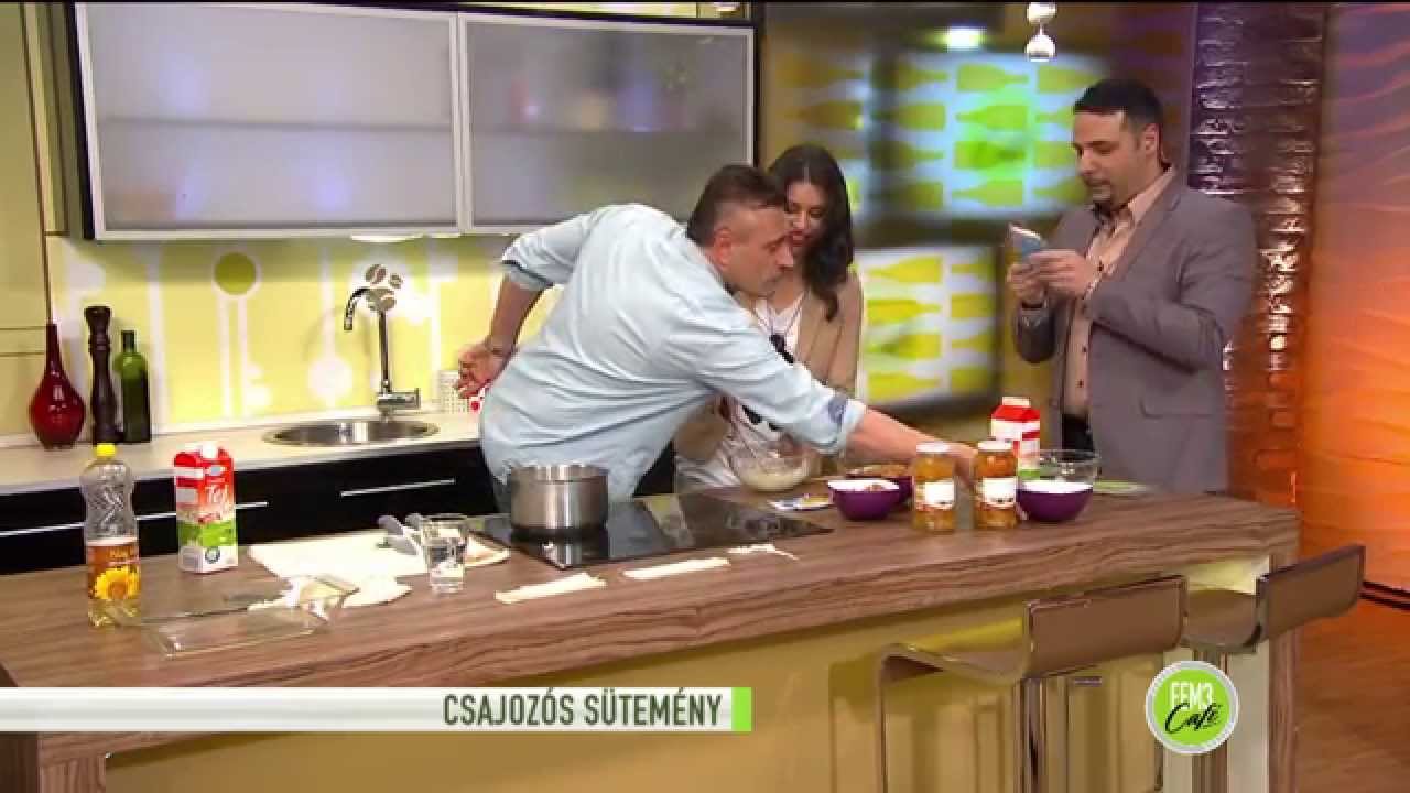 Sipos Peti csajozós süteménye - 2015.01.15. - tv2.hu/fem3cafe