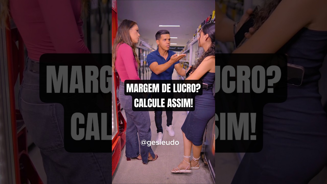 calcule sua margem assim.#lucro #vendas #empreendedor #neg&oacute;cios #lucro #precificacao #patrao