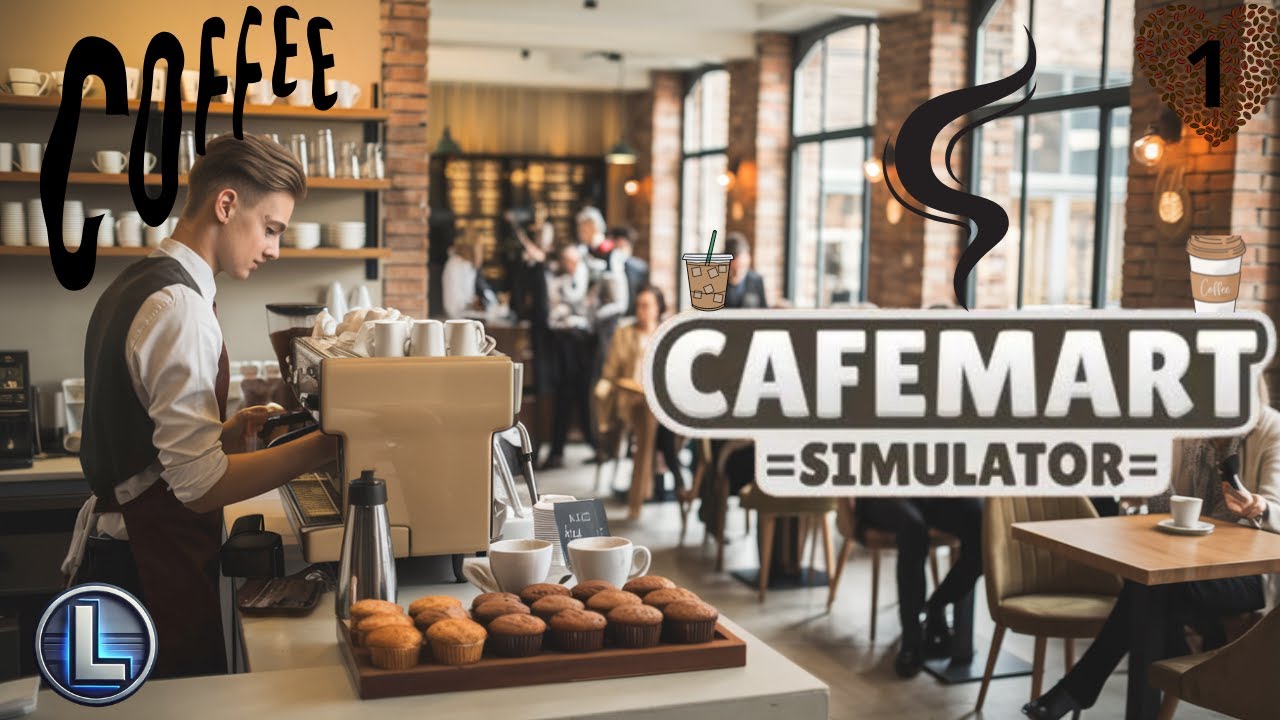 Ouverture de notre Café Supermarché ! Découvrez le CaféMart Simulator 🍩☕[FR]