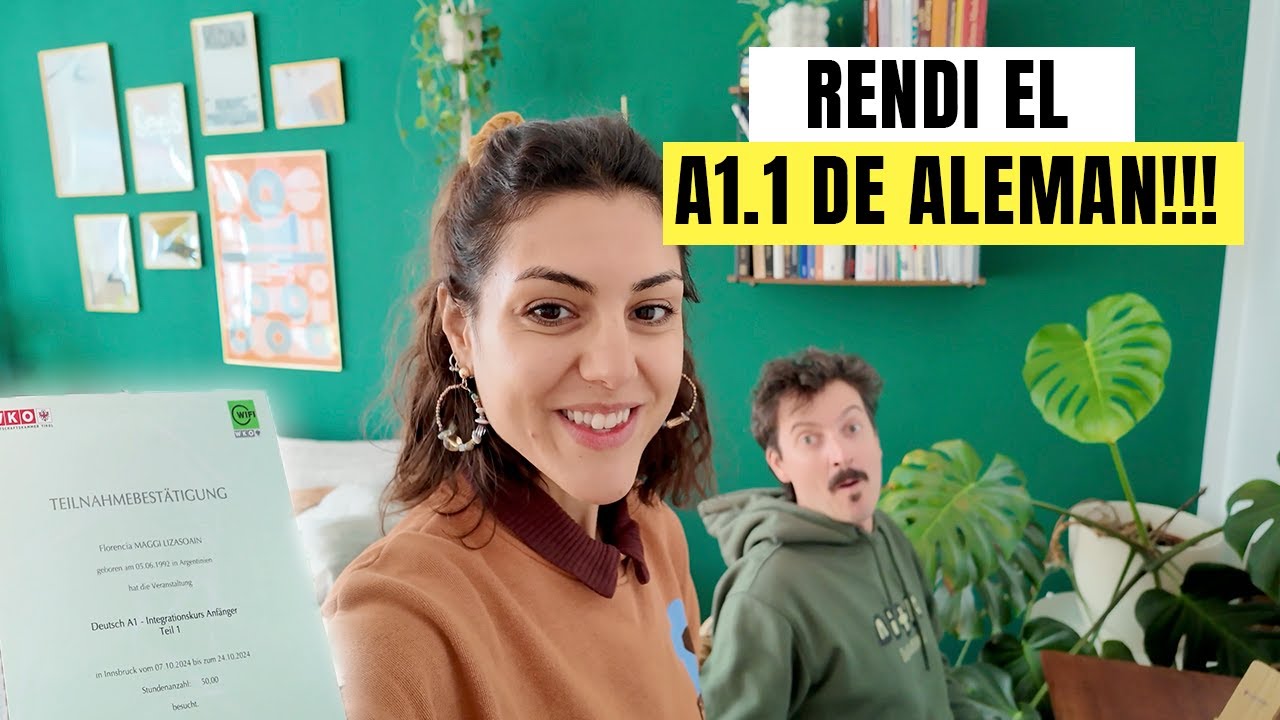 Rend&iacute; mi examen de ALEMAN 🇩🇪  en Austria! Aprob&eacute;?? | Flor Maggi Vlogs