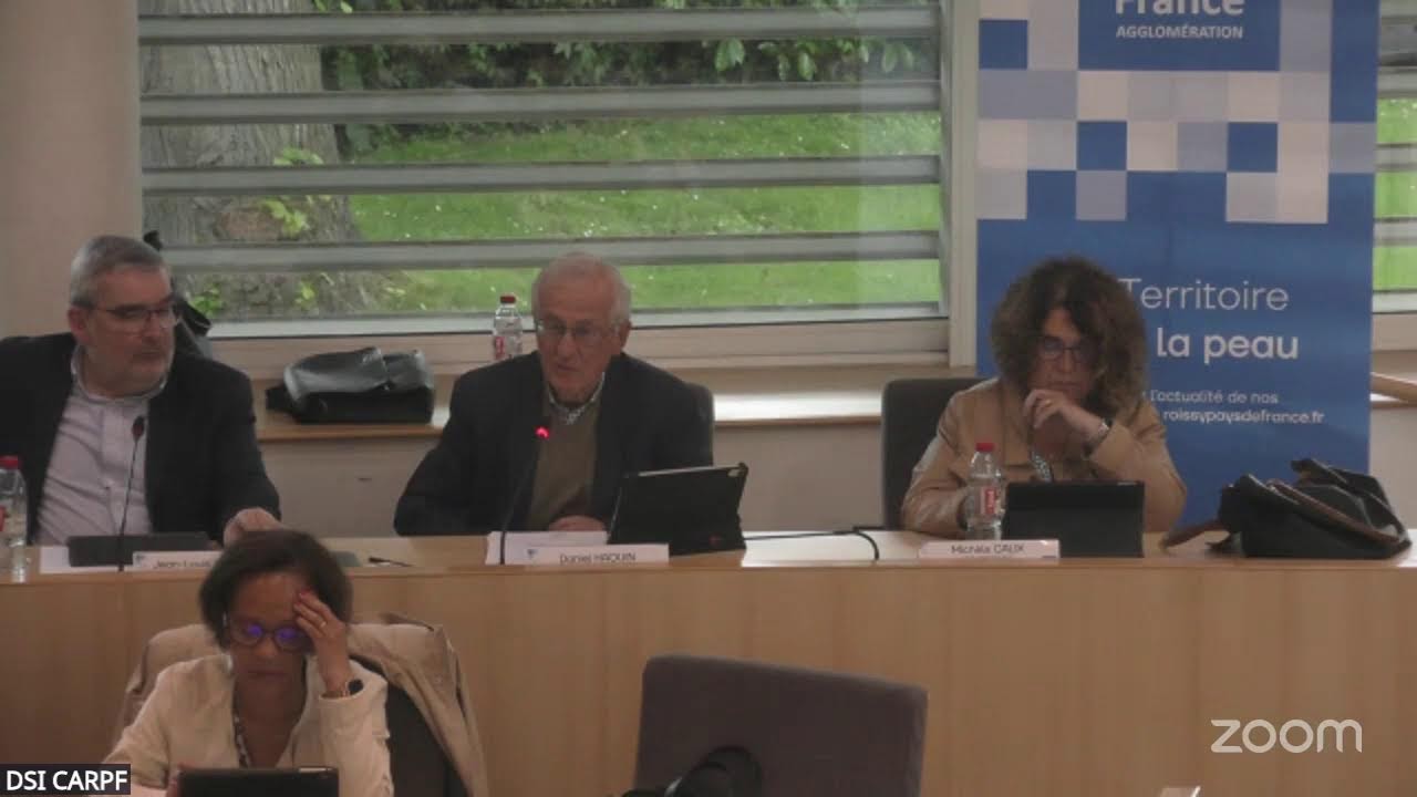 Conseil communautaire Roissy Pays de France - 22 mai 2025