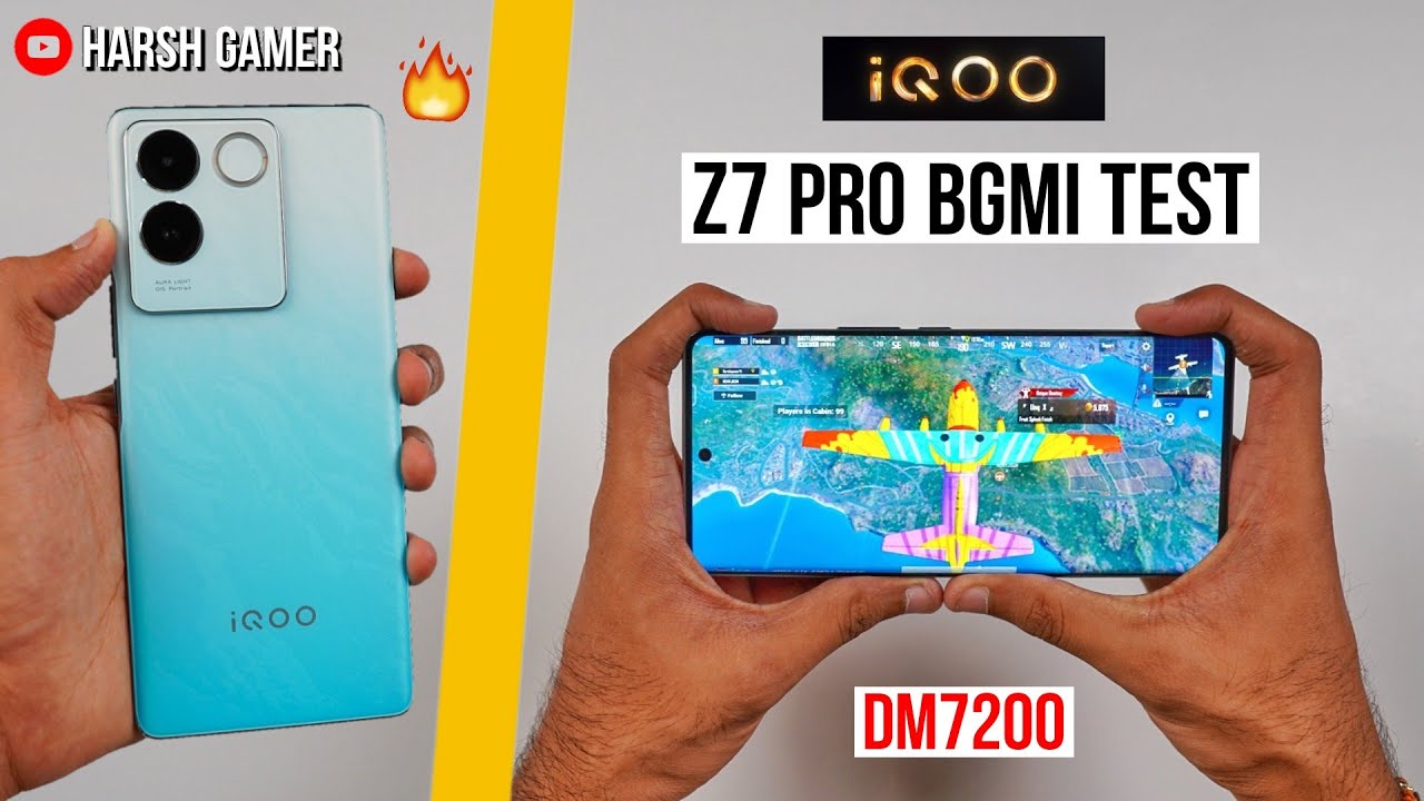 iQOO Z7 Pro Pubg Test, Heating and Battery Test | Best Phone Under ₹25000 🤔