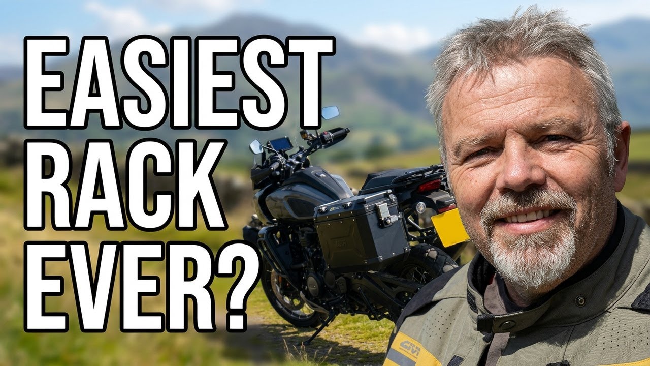 Is This the Easiest Motorcycle Rack Ever?