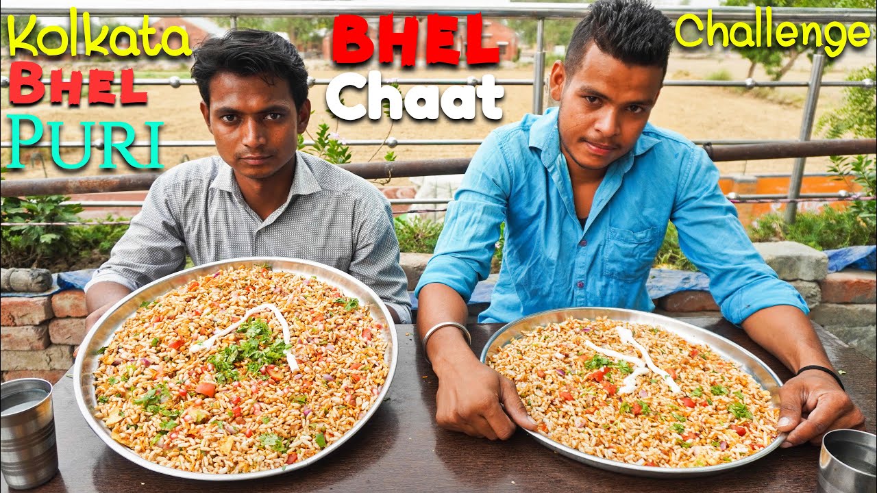Kolkata's Style  Velpuri Eating Challenge | Spiciest Jhal Muri of Kolkata | Bhel Puri Chaat
