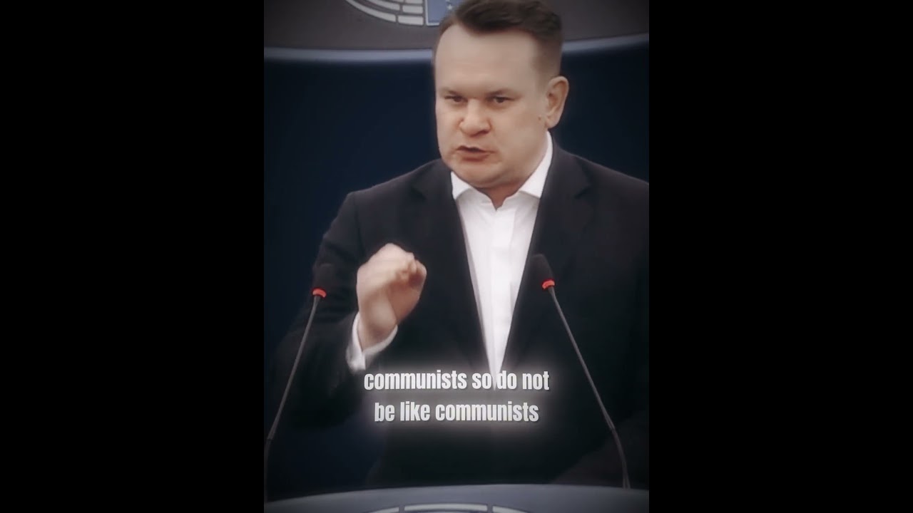 Polish MEP&rsquo;s Powerful Speech in European Parliament on Migration & Environment