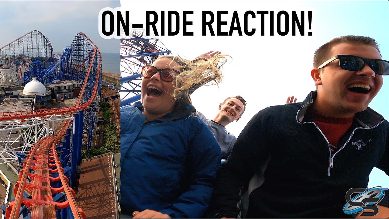 Riding the U.K.'s Tallest Roller Coaster! The Big One at Blackpool Pleasure Beach POV Reaction
