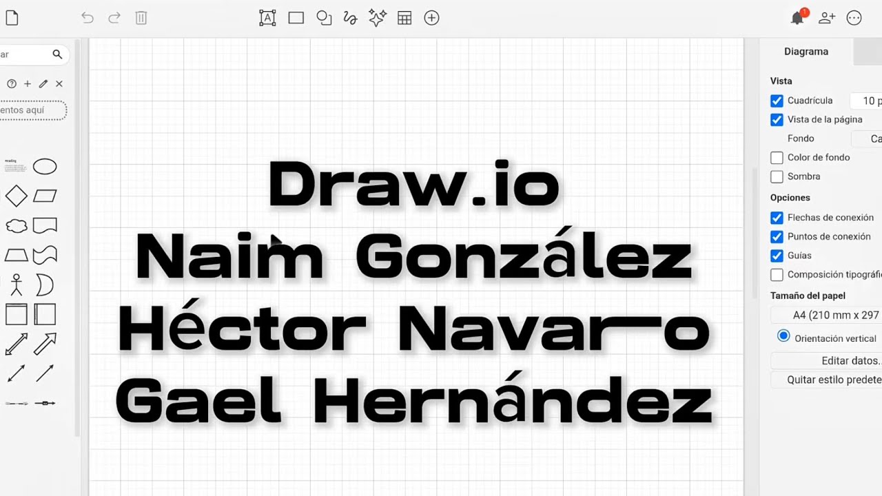 DRAW.io (clase tecnologías de la información) equipo:Naim González, Gael Hernández y Héctor Navarro 