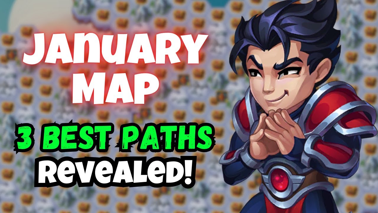 January Mysterious Island Map Guide