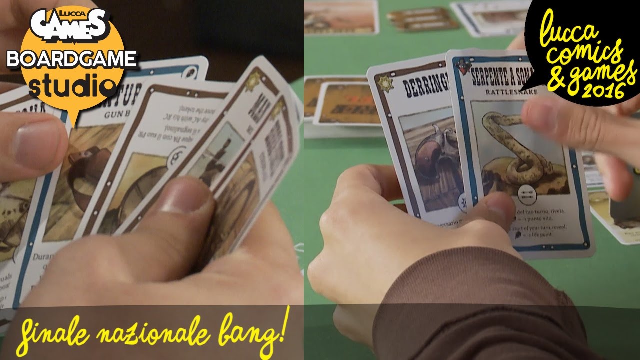 [Lucca Comics & Games] Boardgame Studio: Finale Nazionale Bang!