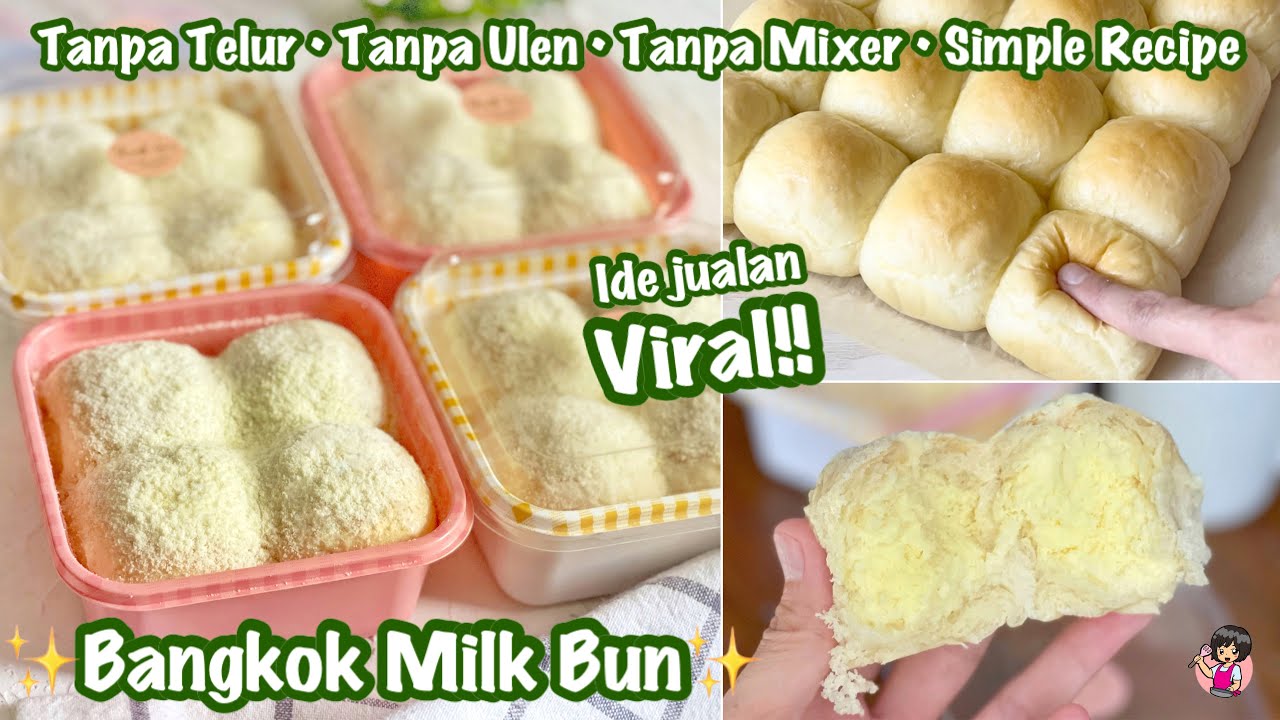 VIRAL!! Bangkok Milk Bun🔥Modal 22K jadi 4box🔥🔥