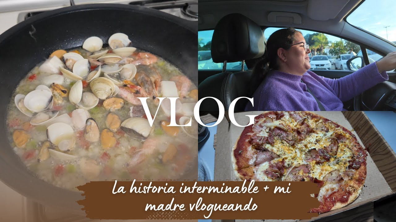 LA HISTORIA INTERMINABLE + MI MADRE VLOGUEANDO// VLOG DIARIO