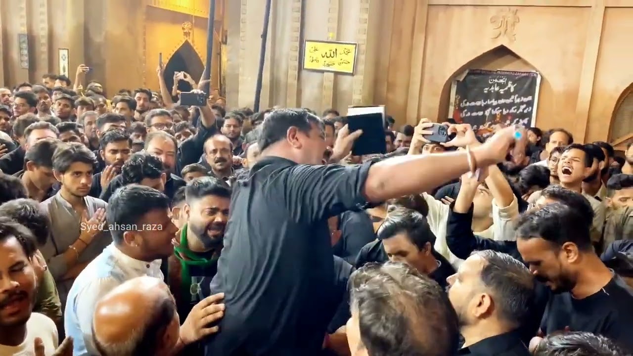 Nauha Sham e Gareeba Me Zainab ka naala Anjuman Kazmiya Abidiya 8 Rabiawwal Kazmain Lucknow 