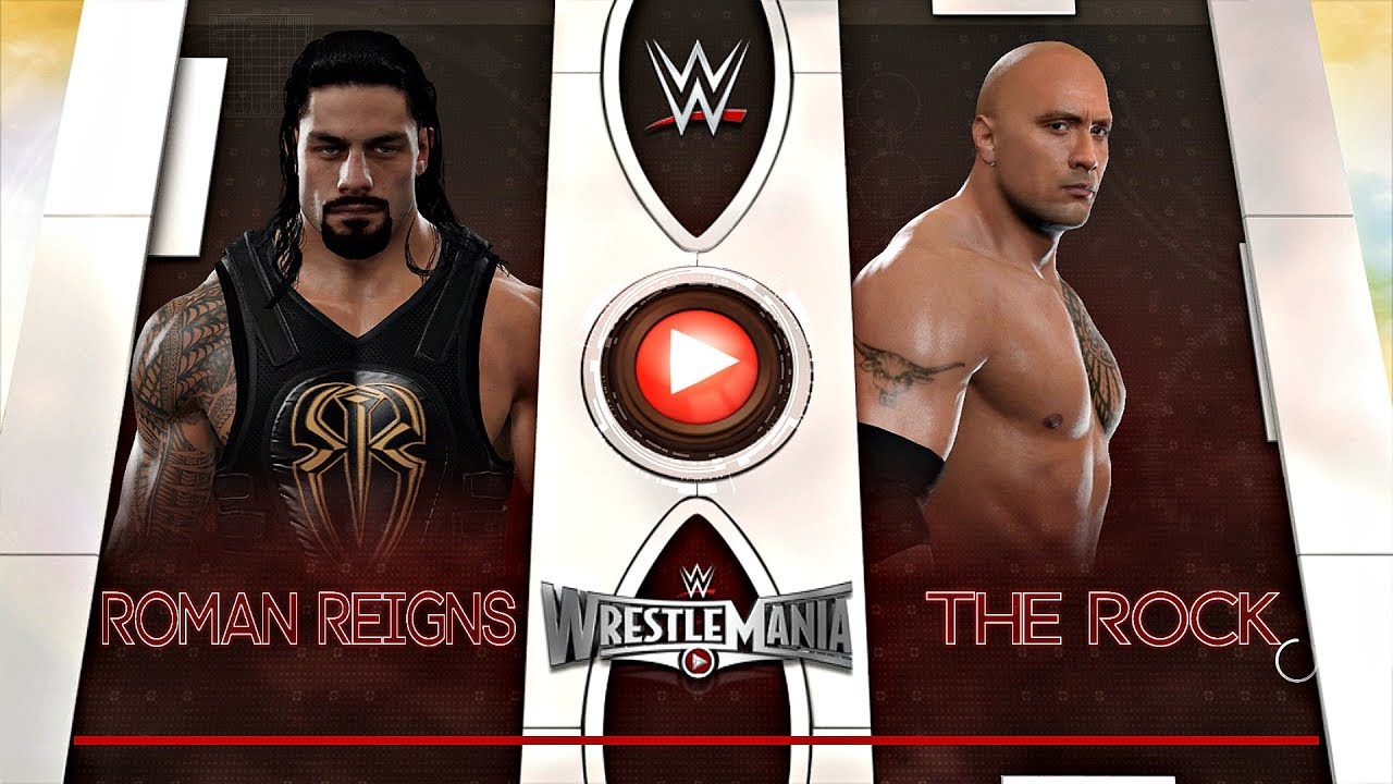 WWE 2K17 | ROMAN REIGNS vs. THE ROCK