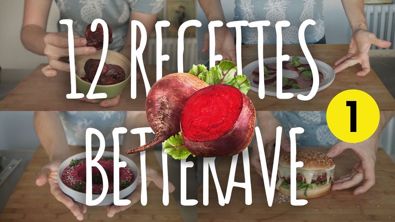 #JFaisQuoiAvec... la betterave (part. 1) : chips, carpaccio, hoummous, burger