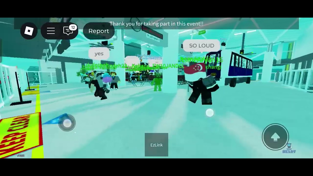 (Roblox Sengkang LRT) Last event of Punggol LRT Launch