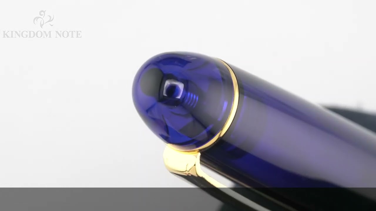 PLATINUM プラチナ 万年筆 #3776 センチュリー シャルトルブルー PNB-15000 超極細字