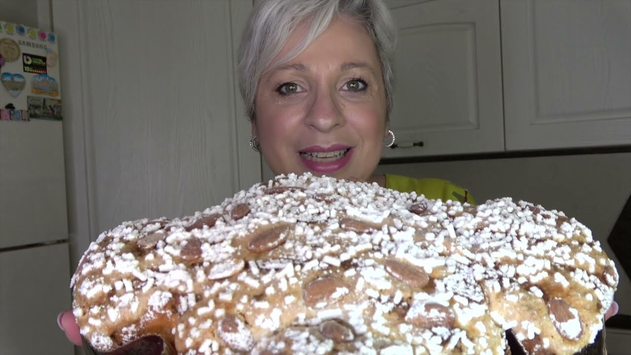 Dolce tipico di Pasqua. Colomba classica con 1 solo impasto ANCHE A MANO  PRONTA IN GIORNATA