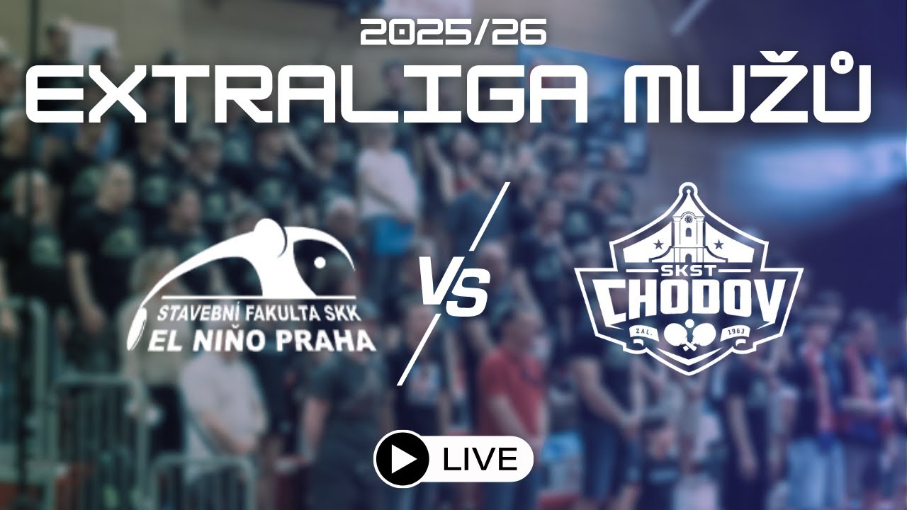 Extraliga muži 25/26, 2.kolo , SF SKK El Niňo Praha - SKST Chodov