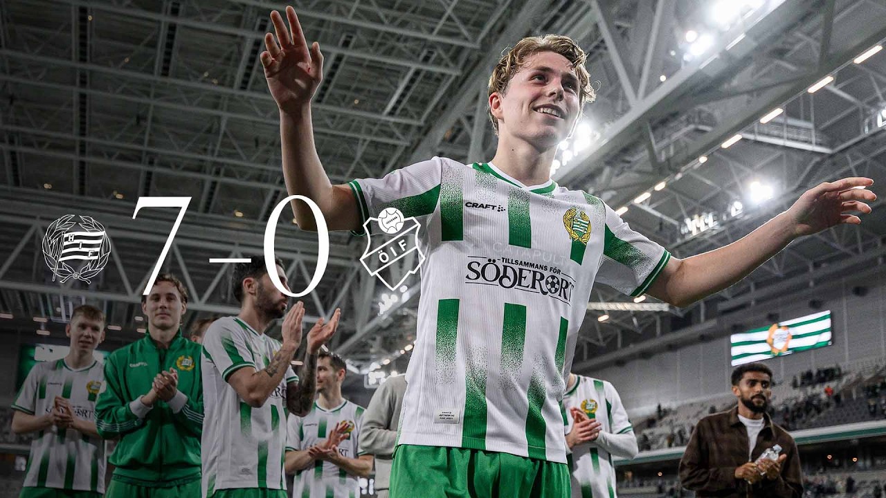SAMMANDRAG | Hammarby 7-0 Östers IF | Svenska Cupen 2026