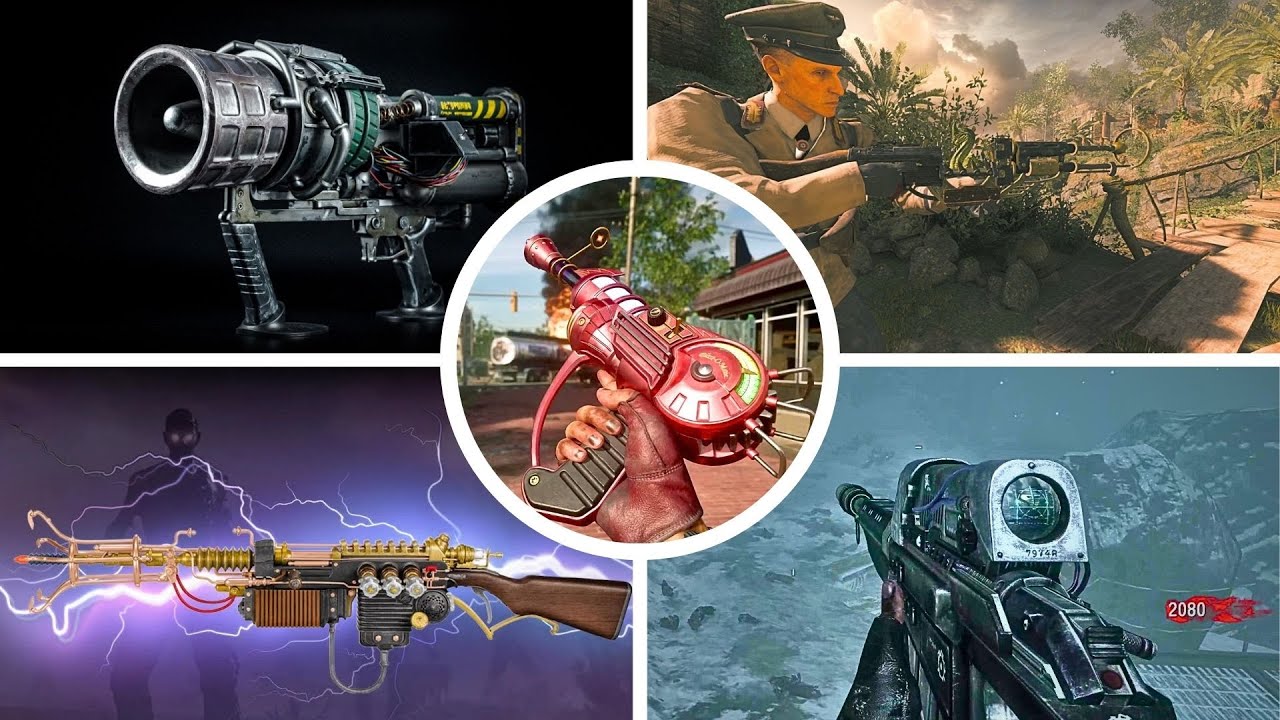 I Pack-A-Punch & Showcase All Wonder Weapons In Call Of Duty Black Ops Zombies