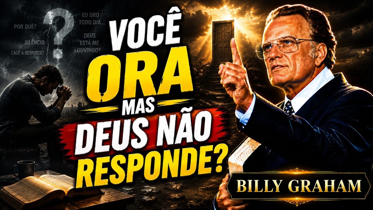 A VERDADE Sobre o Silêncio de DEUS (Poucos Falam Isso)-Billy Graham 