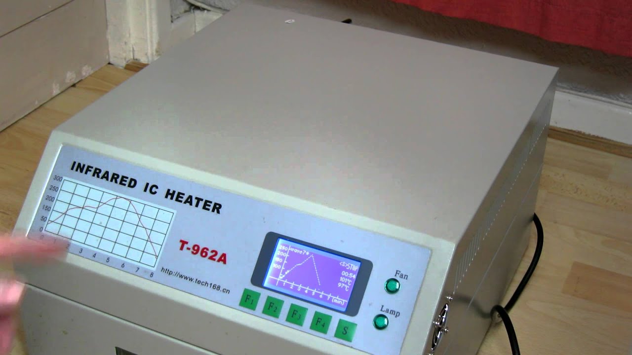 Testing my T962A Reflow Oven