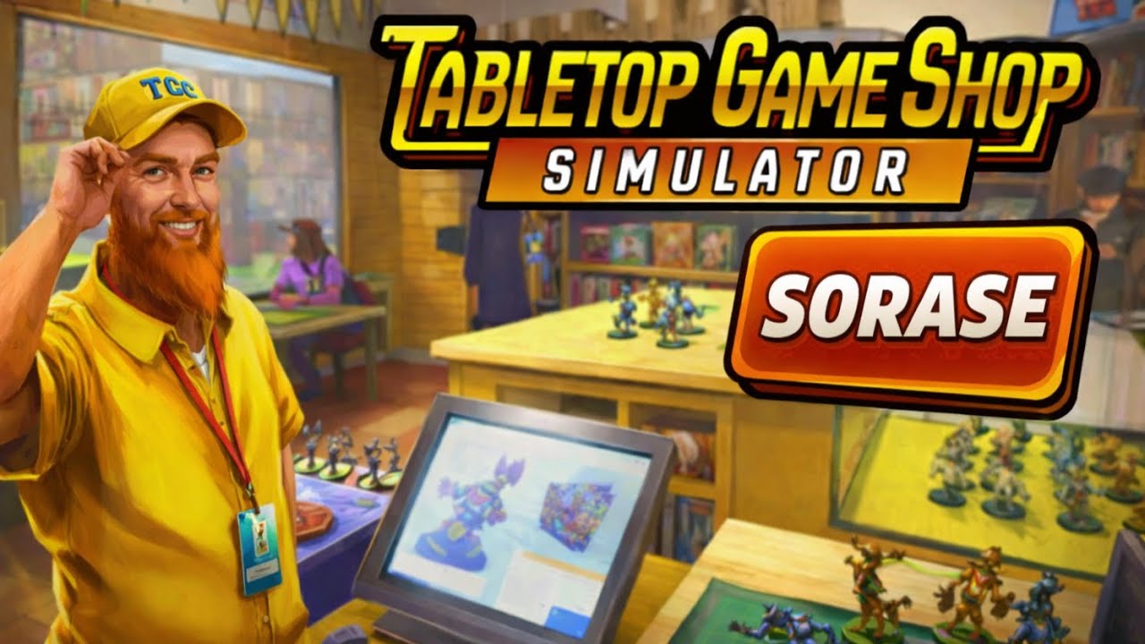 Tabletop Gameshop Simulator Demo Part 1 | Kendi Oyun Dükkanını Yönet!
