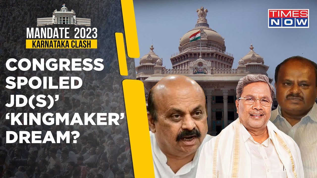 Karnataka Poll Results 2023: As Congress Appears To Sail Through, JD(S)&rsquo; Kingmaker Dream Shattered?