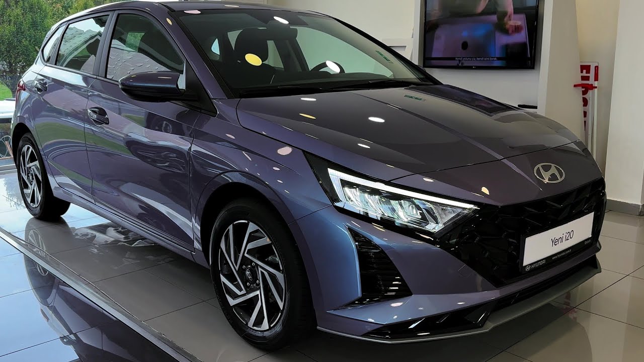 Hyundai i20 2024 — детали интерьера и экстерьера