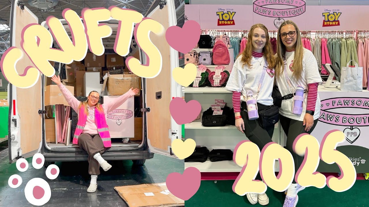 WORK CRUFTS 2025 WITH US🩷 @ Pawsome Paws Boutique
