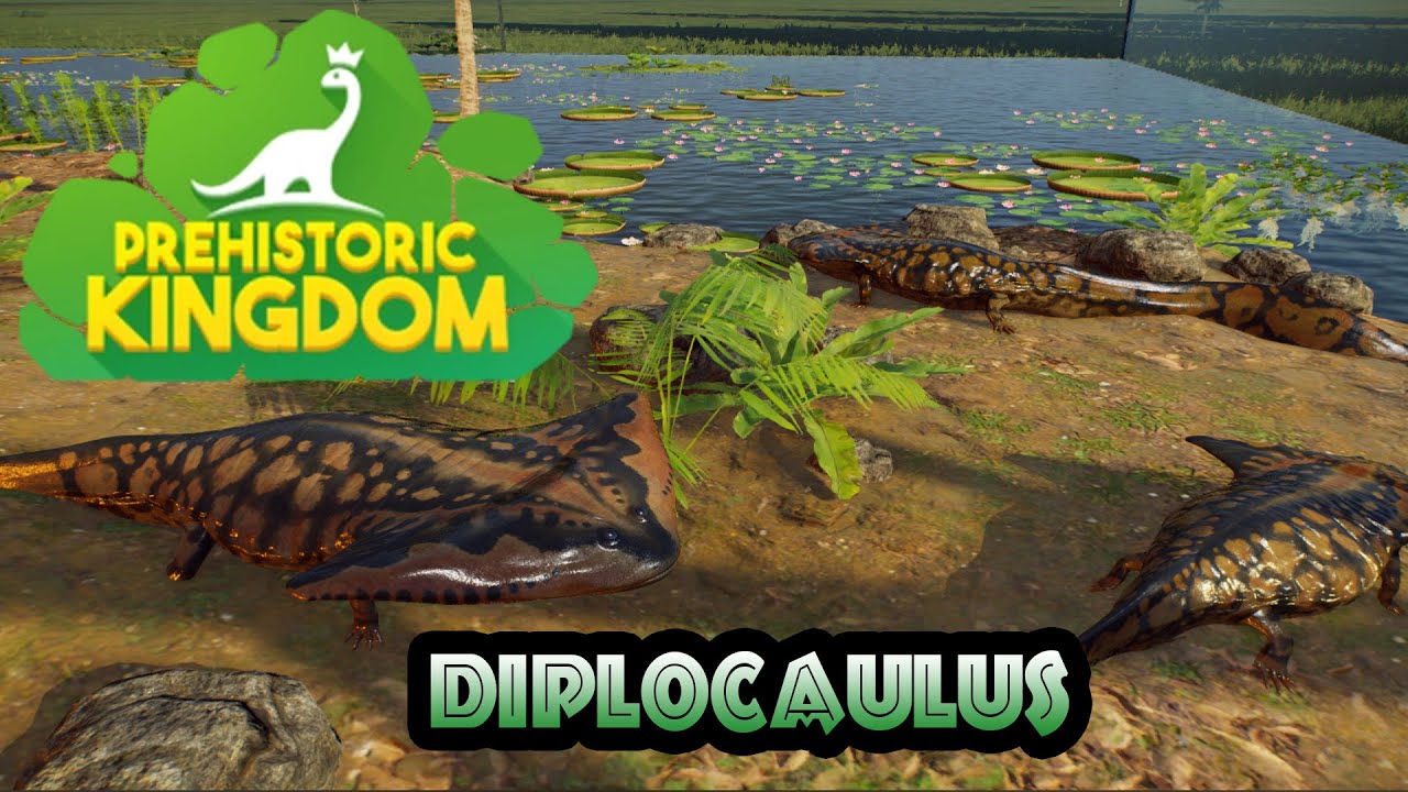 Prehistoric Kingdom #47 - NOVO PRÉ-HISTÓRICO - Diplocaulus ANFÍBIO