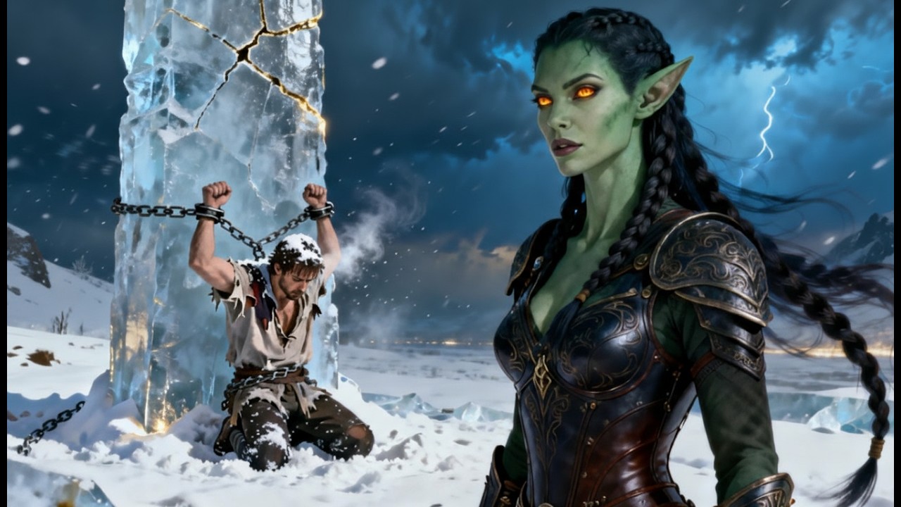 They Chained Him in Ice to Die… The Orc Girl Who Saved Him Changed Everything