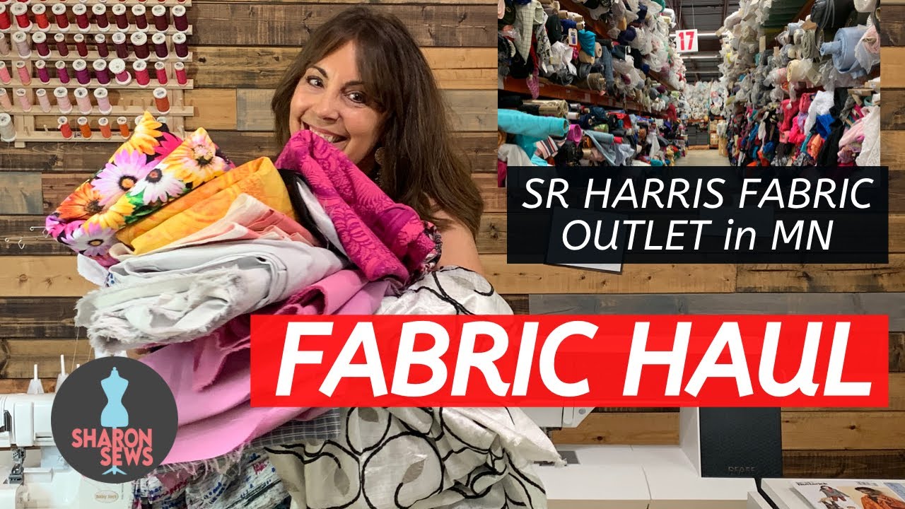 BIG FABRIC HAUL from SR HARRIS in Minnesota ~ with SEWING PLANS ~