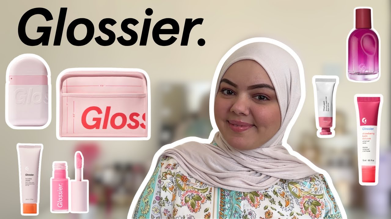 Trying New products From #Glossier منتجات جديدة كيووت اووي